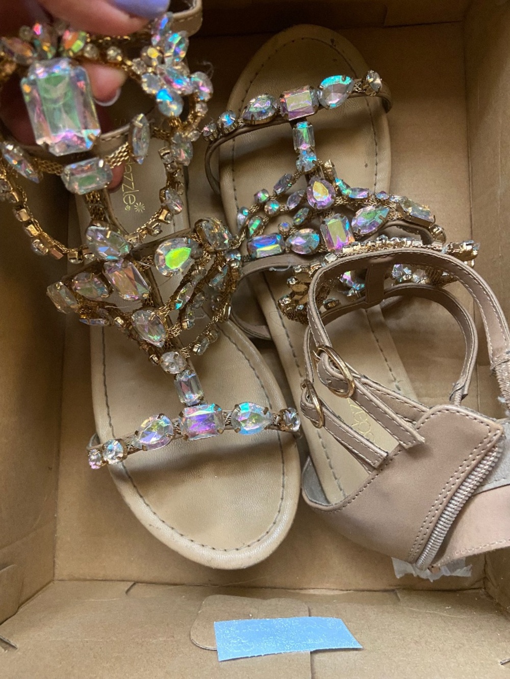 Remy Jeweled Sandals
